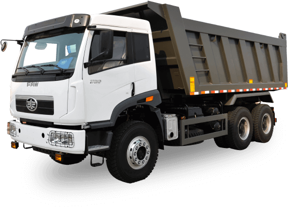 Faw Dump Truck (1105x513), Png Download