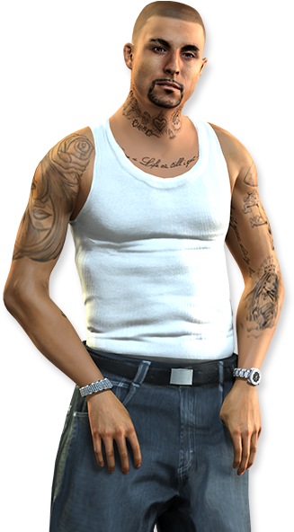 Http - //www - Rockstargames - - Gta V Grove Street Families Png (372x602), Png Download