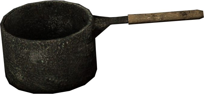 Cast Iron Pot 000318fa - Frying Pan (675x313), Png Download