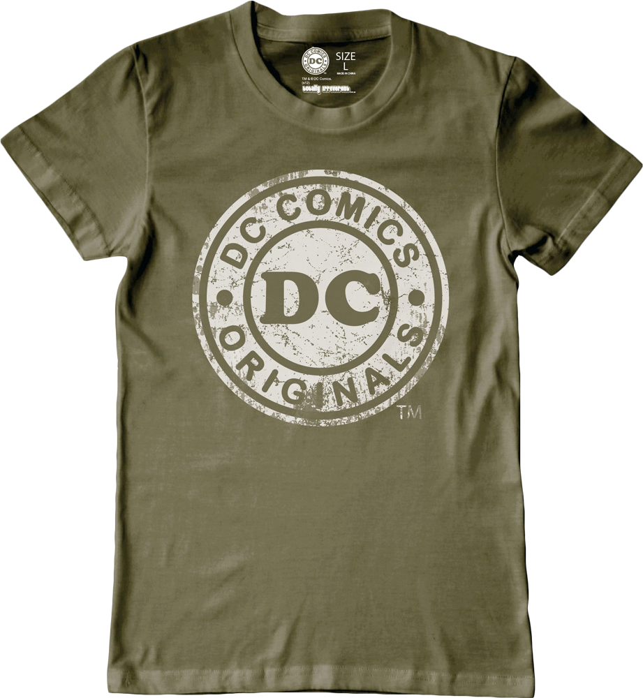 Logo Khaki Kids Or Youth T-shirt - Dc Logo T Shirt (921x1000), Png Download