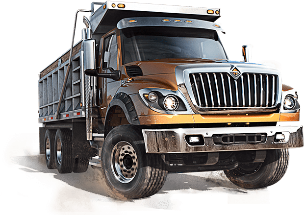 Dump Trucks - International Dump Truck (669x471), Png Download