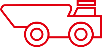 Rig - Dump Truck (380x380), Png Download