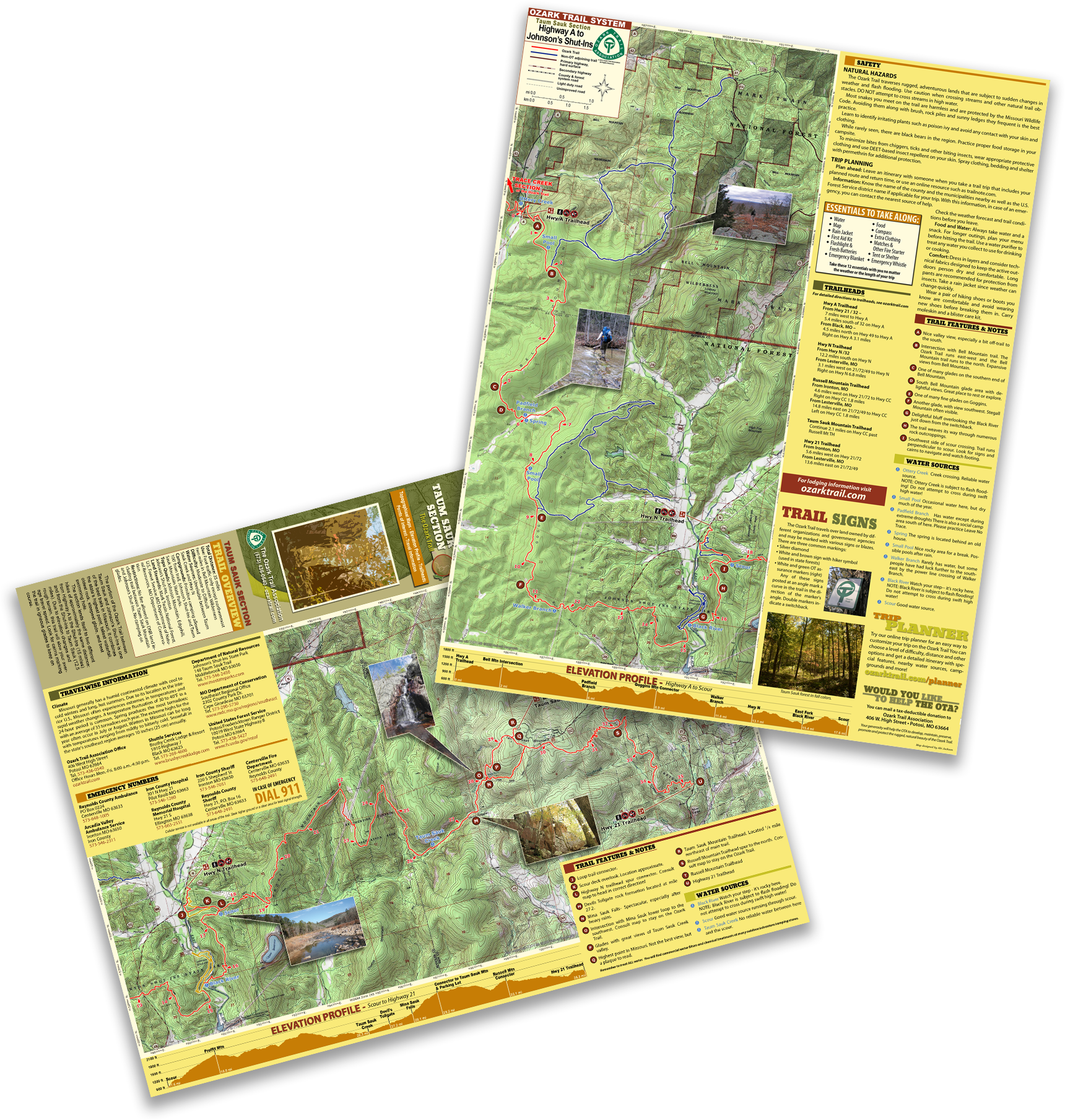 The Ozark Trail Association Is Now Offering High Quality - Ozark Trail (1720x1809), Png Download