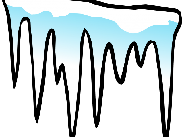 Icicle Clipart Png Transparent (640x480), Png Download