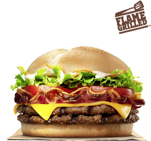 Double Steakhouse Burger King (500x540), Png Download