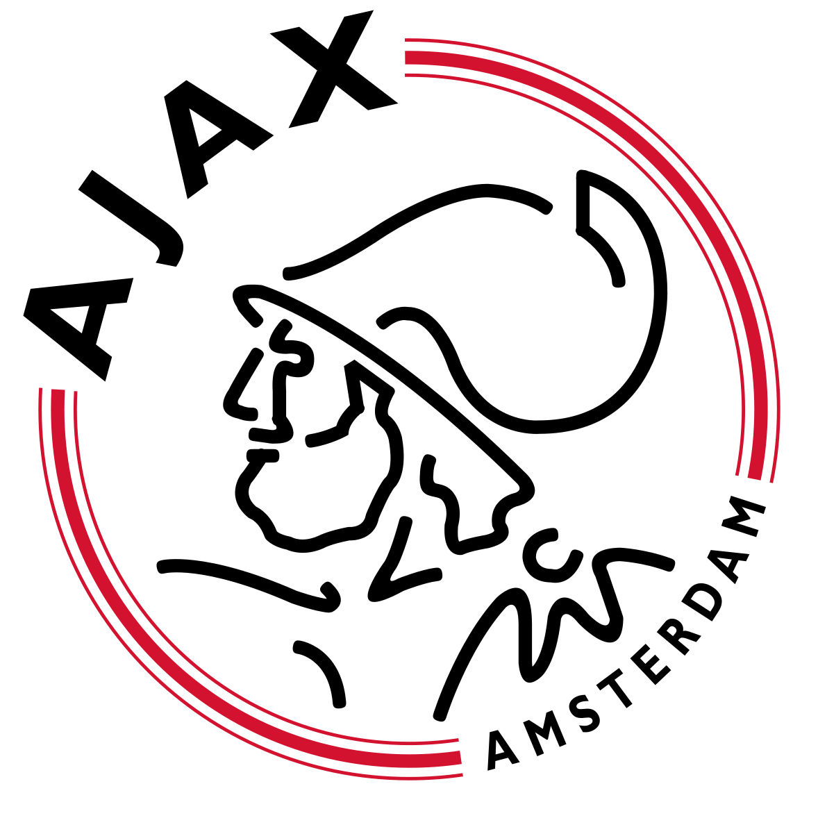 Ajax Amsterdam Logo Png (1200x1208), Png Download