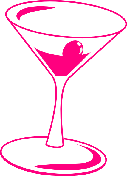 Svg Freeuse Stock Cosmo Clip Art At Clker Com Vector - Pink Martini Clip Art (426x592), Png Download