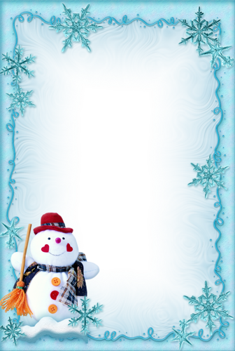 Christmas Frames, Christmas Snowman, Christmas Cards, - 16 Weeks Until Christmas (336x500), Png Download