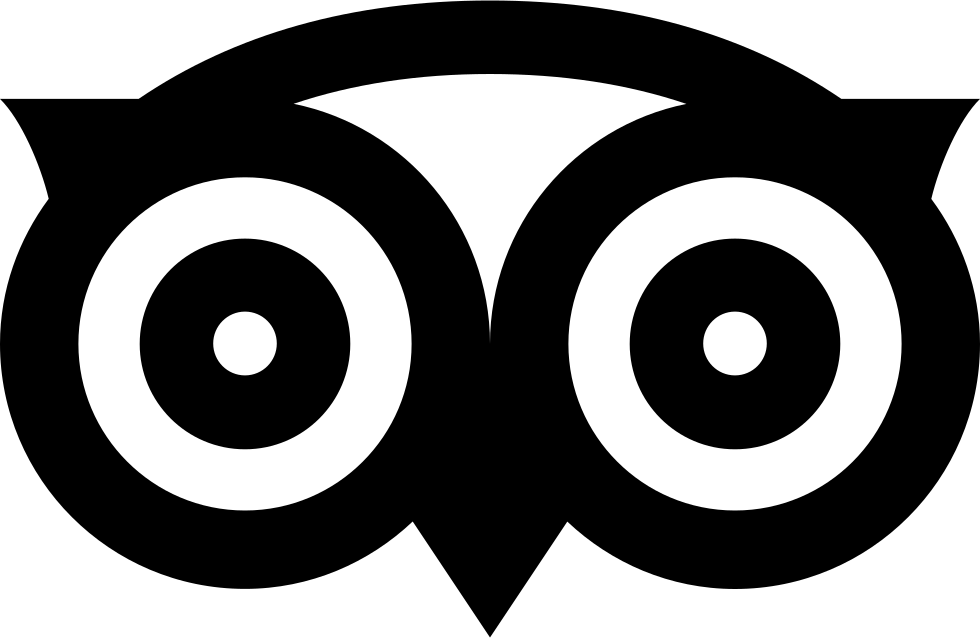 Png File - Trip Advisor Icon White (980x638), Png Download