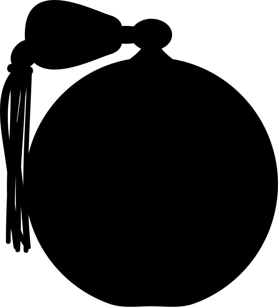 Png File - Perfume Bottle Silhouette (890x981), Png Download