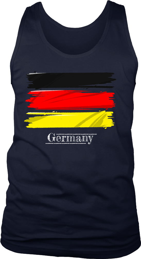 Germany, German Flag Vintage Retro Distressed Men's - Birthday Boy-kings Are Born In September (go) T-shirt (1000x1000), Png Download
