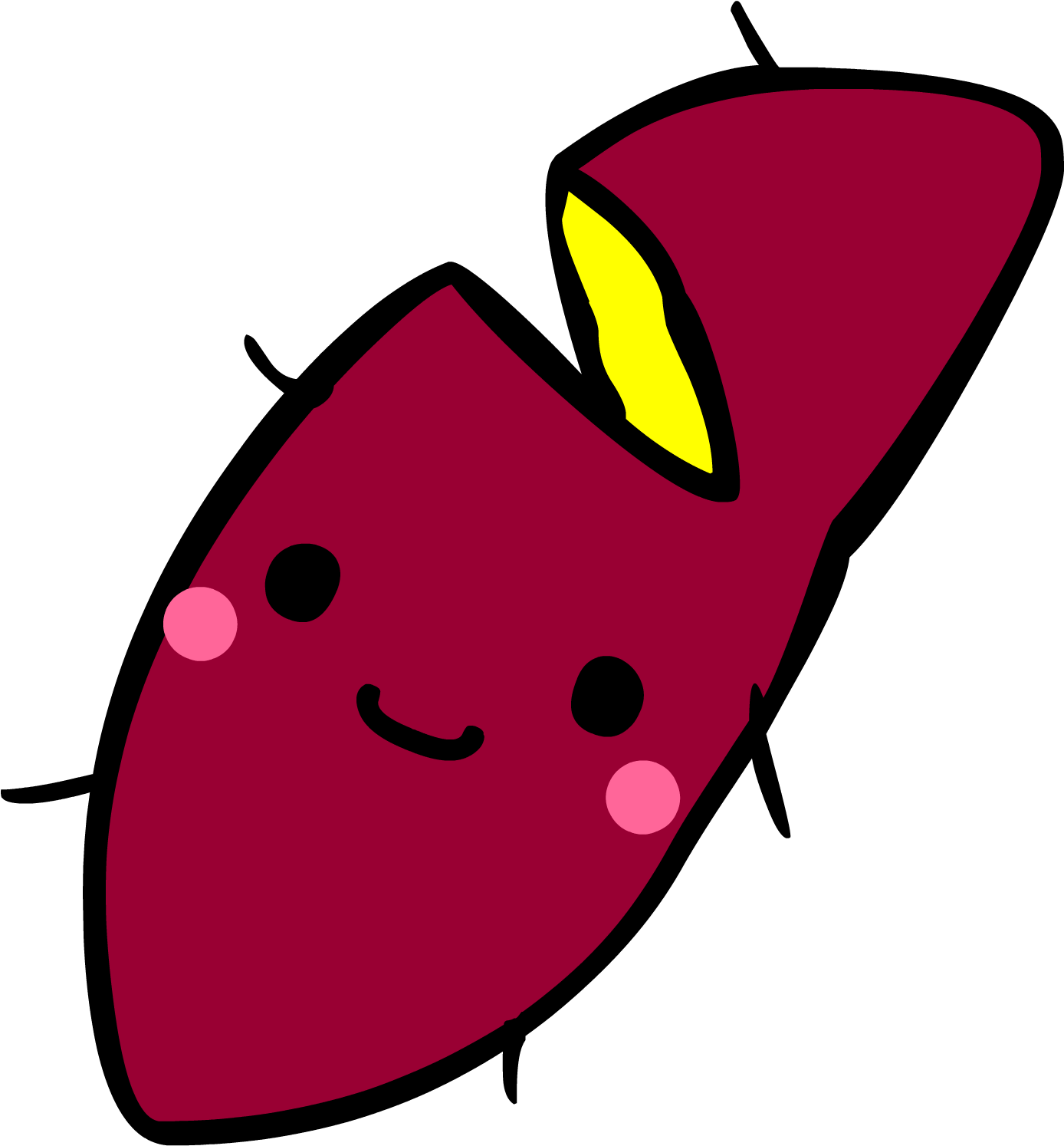 Better Than Hot Potato - Sweet Potato (2000x1667), Png Download