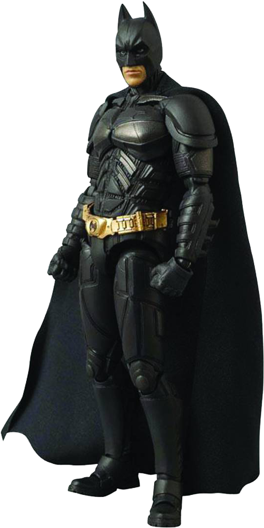 The Dark Knight Png Graphic Black And White Download - Mafex Batman Tactical Suit Justice League (750x1097), Png Download