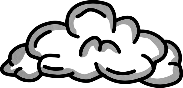 9188808, Rocket Smoke Front - Smoke Clip Art Png (600x291), Png Download