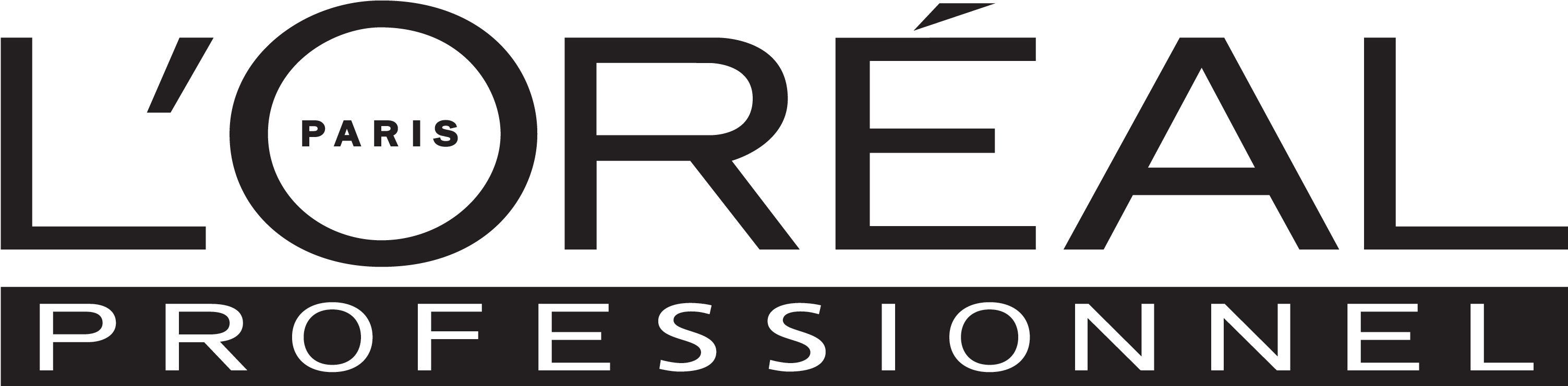 Loreal Paris Logo - Loreal Professional Hair Logo (3305x1040), Png Download