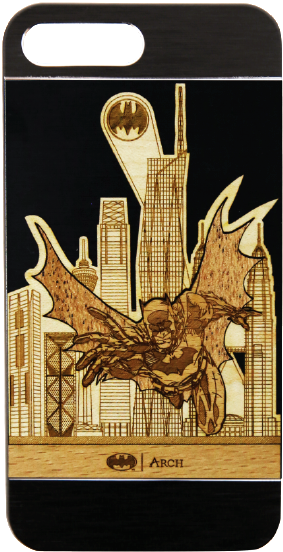 Batman The Dark Knight - Mobile Phone Case (600x600), Png Download
