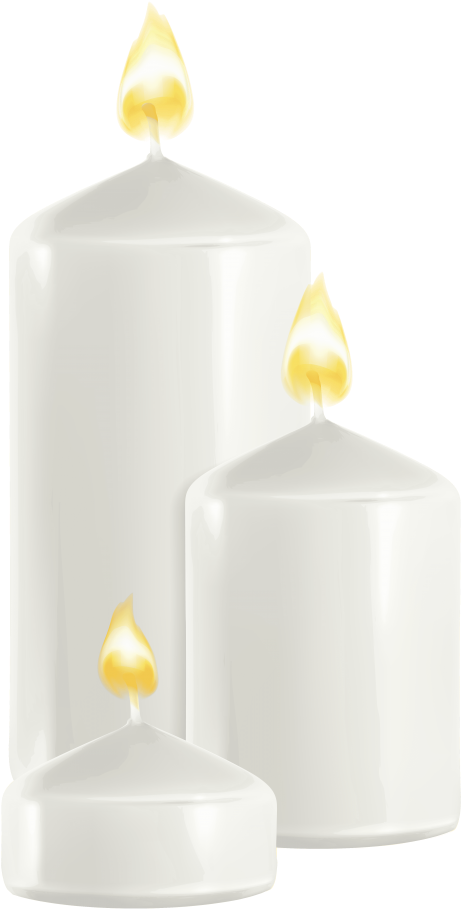 Free Png Candles Png Images Transparent - Clip Art (480x919), Png Download