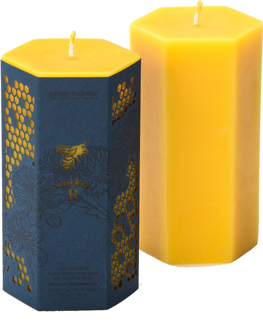 Pillar Candle Packaging (1000x1332), Png Download