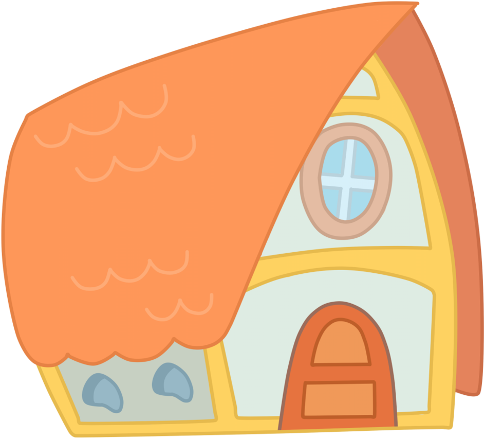 Bear Clipart Of Goldilocks And The Three S House 2 - Bears House Clip Art (1024x933), Png Download