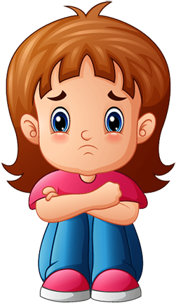 2018 Starterracotta - Info - Sad Girl Cartoon Png (300x448), Png Download