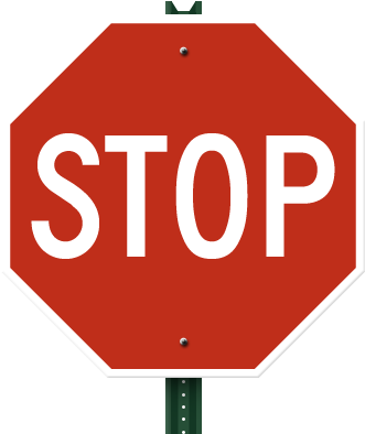 Regulatory Signs - Stop Octagon, 30x30, .063 Aluminum (400x400), Png Download