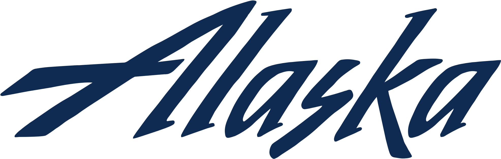 Open - Alaska Air Logo Png (2000x656), Png Download
