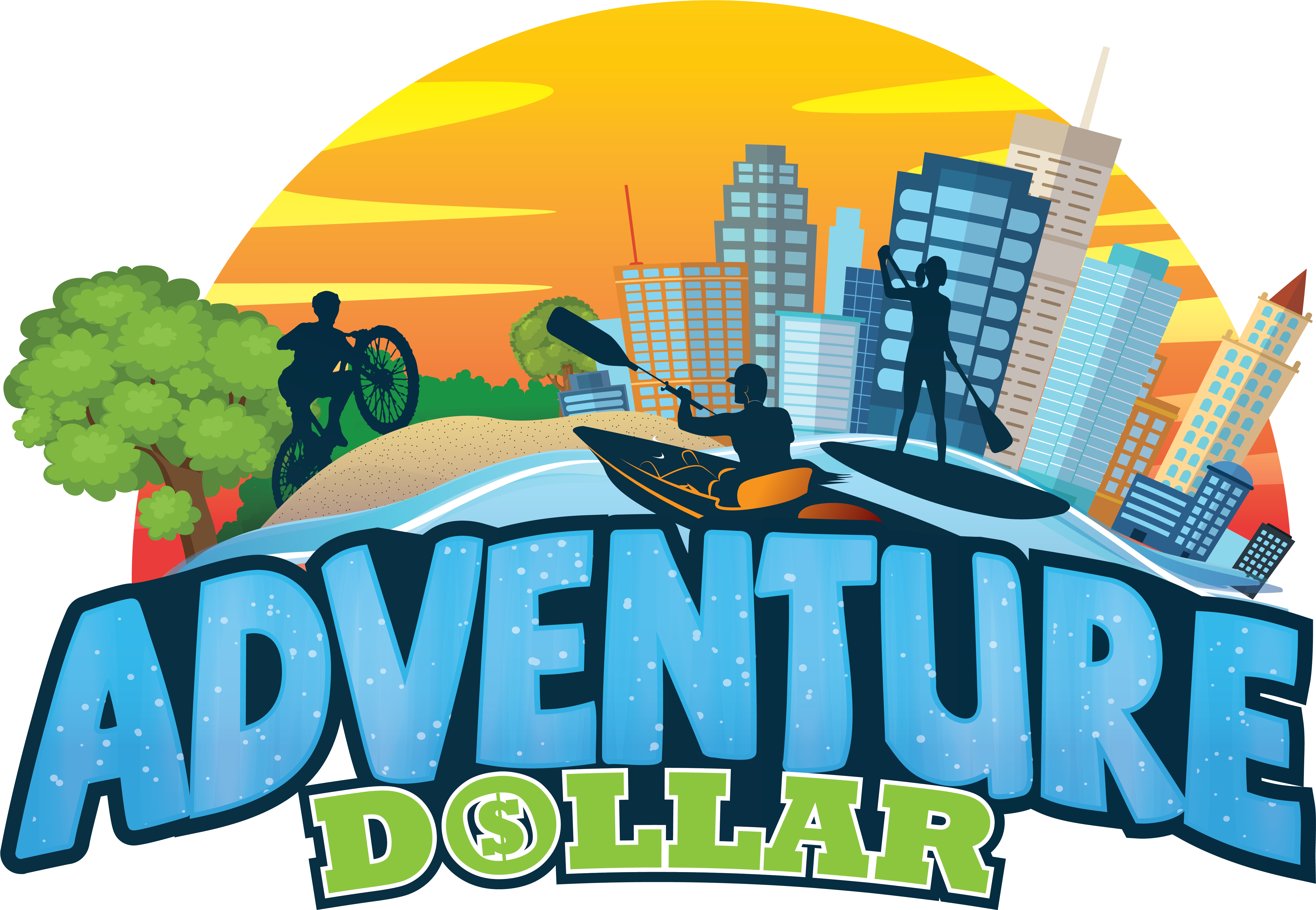Adventure Dollar Logo Study 100316 - Illustration (5400x3600), Png Download