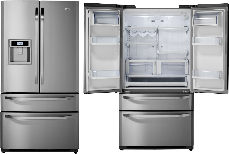 Cpc Appliance Repair - Haier French Door Fridge (900x603), Png Download