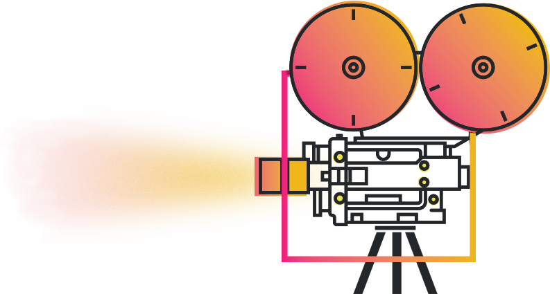 Camera-logo - Creative Short Film Logo (800x464), Png Download