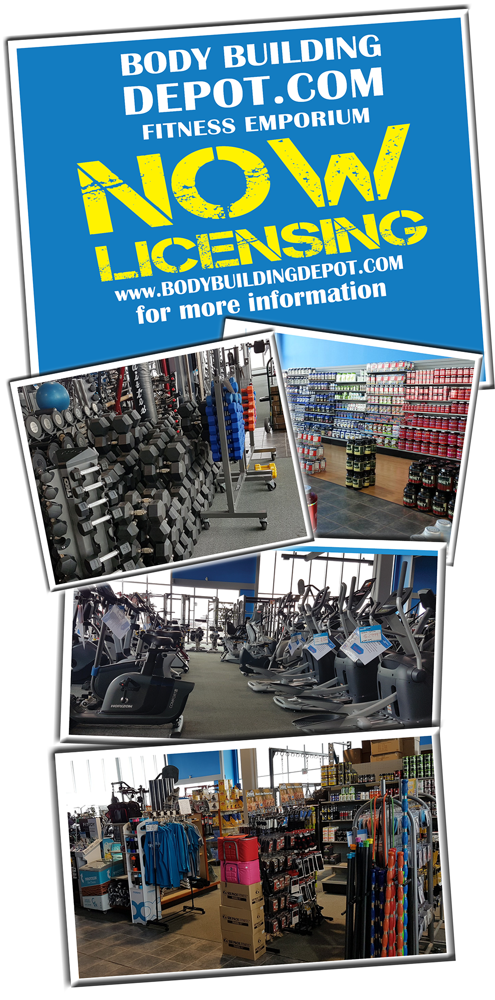 The Body Building Depot Story - Banner (990x2125), Png Download