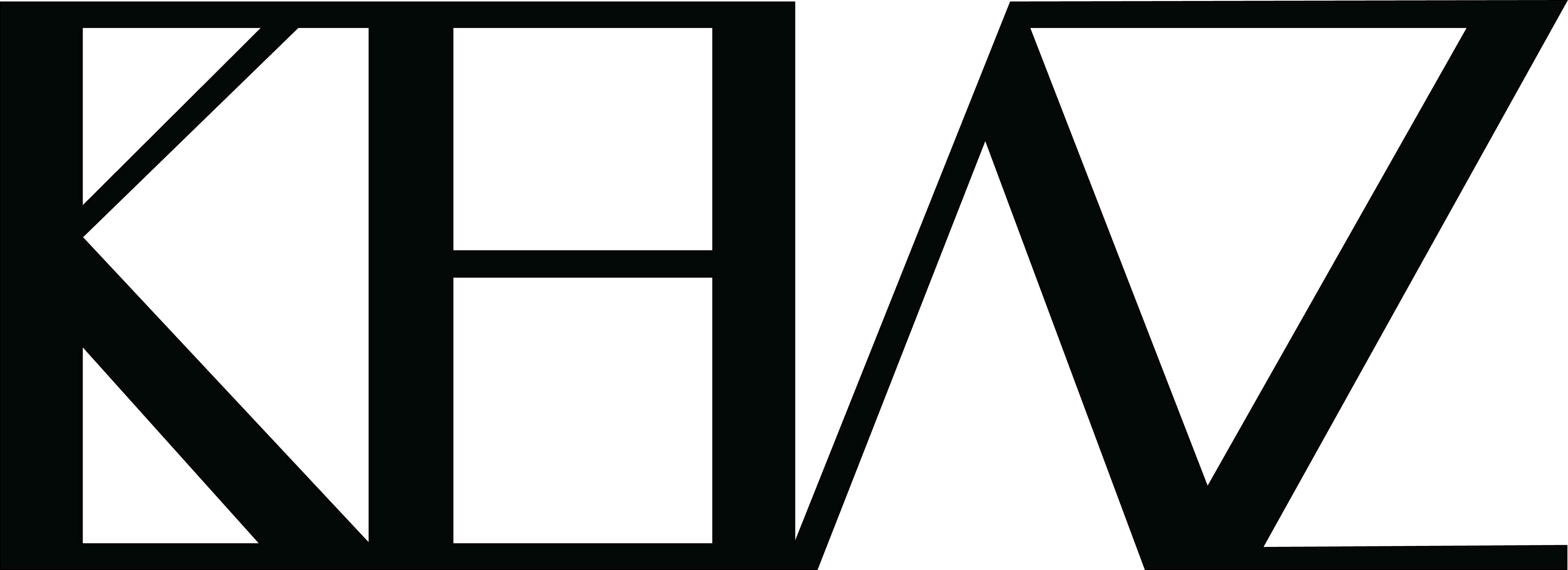 Cropped Vector Logo Khaz (4745x1727), Png Download