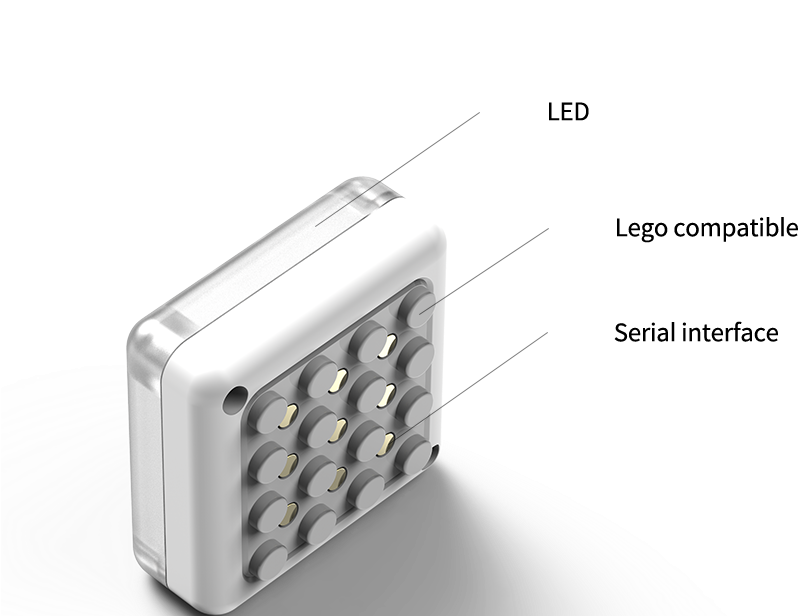 Lighting Cube Detail (960x615), Png Download