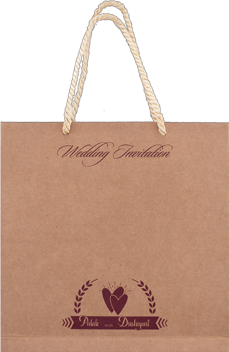 Hindu Wedding Cards - Tote Bag (700x700), Png Download