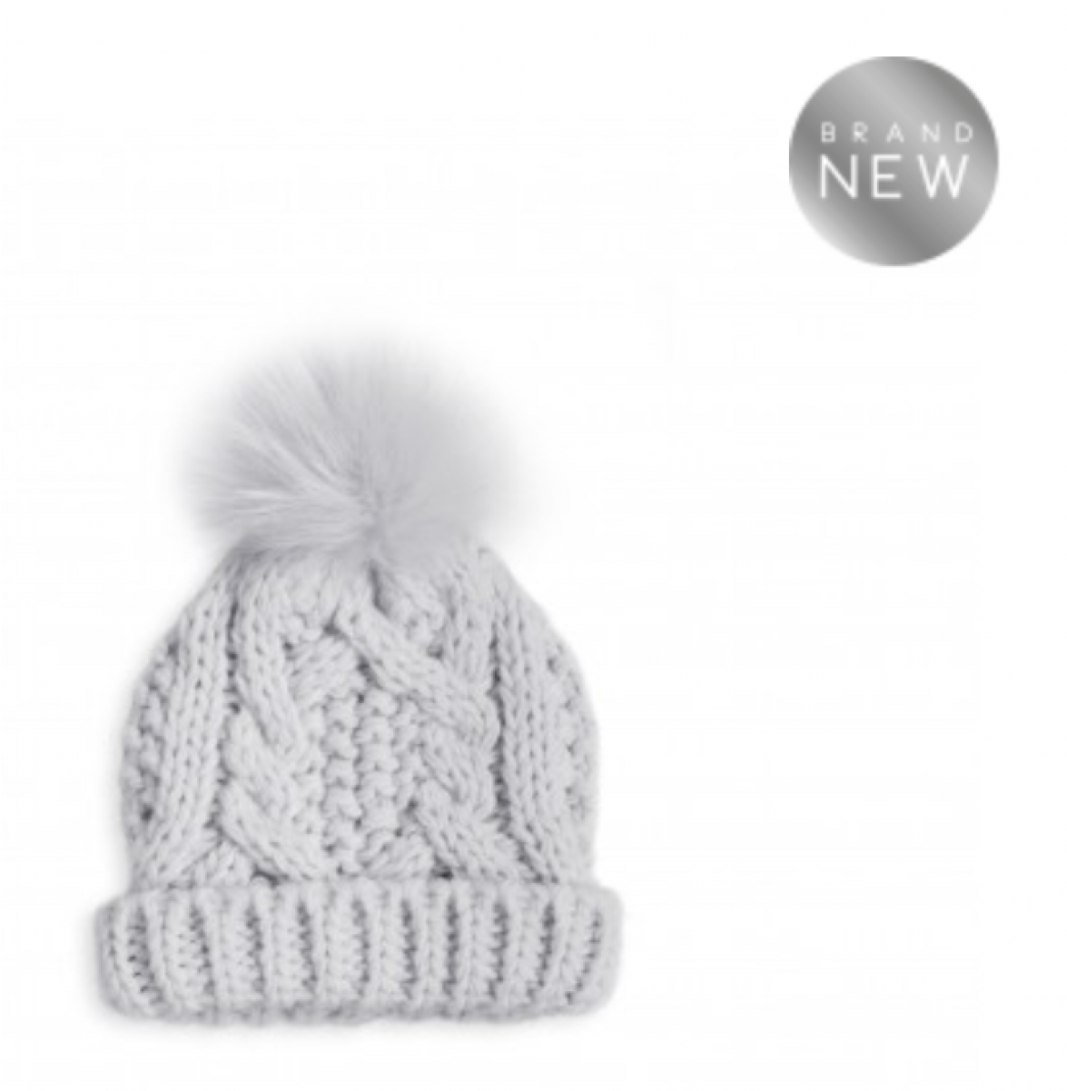 Katie Loxton Cable Knit Baby Bobble Hat - Katie Loxton Baby Hat (1600x1200), Png Download