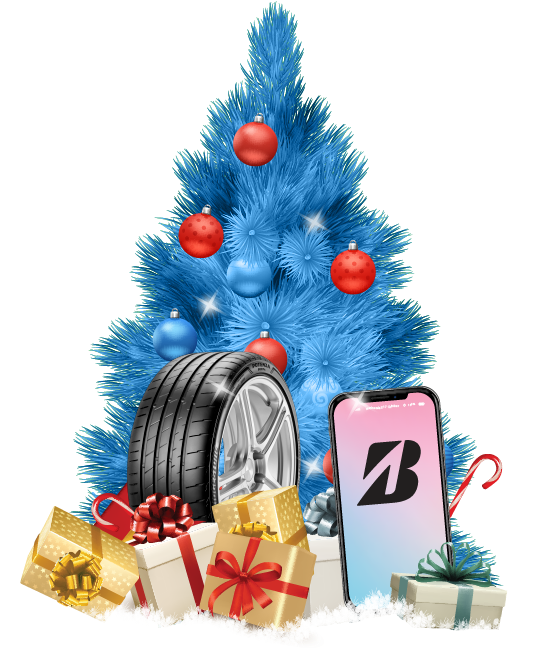 Bridgestone Year-end Tyres Sales Promotion Offer - Christmas Ornament (782x700), Png Download