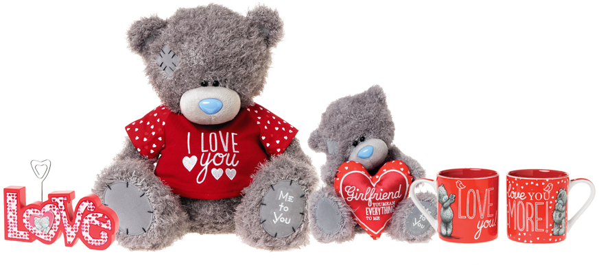 Me To You Valentine's Day Gifts - G01w3829 (884x400), Png Download