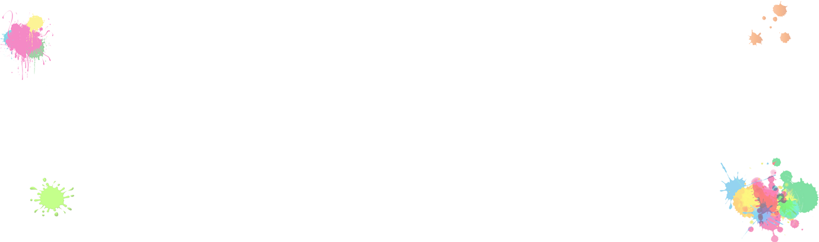 Holi - Pattern (1800x670), Png Download