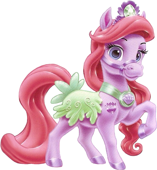 Disney Palace Pets Castle Clipart - Disney Palace Pets Horse (541x583), Png Download