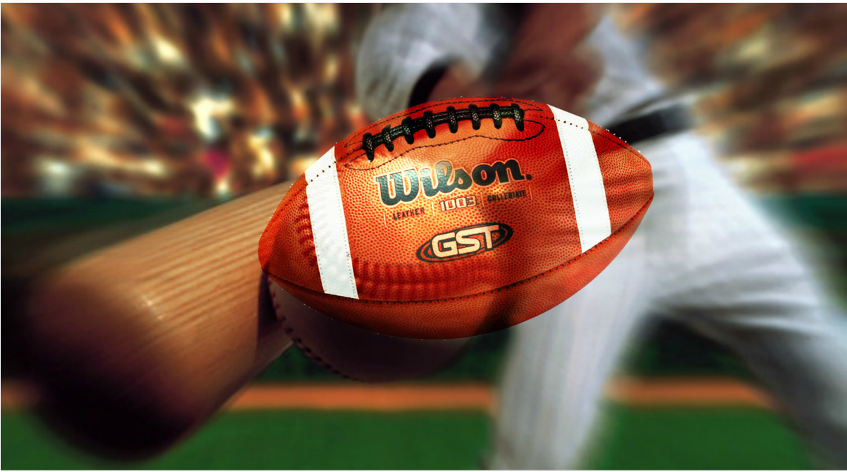 Dick's Sporting Goods Shop Days, Flag Football Clinics - Hitting A Homerun (1200x1200), Png Download