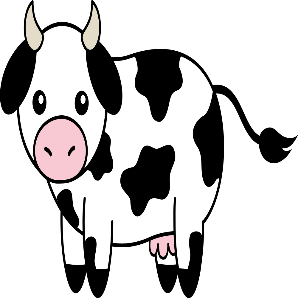 Minecraft Curseforge - Cow Clipart (1000x1000), Png Download
