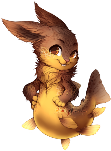 Merfurs Furvilla - Cartoon (500x647), Png Download