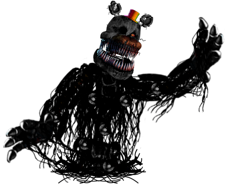 Editnightmare Molten Freddy - Nightmare Molten Freddy (1022x677), Png Download