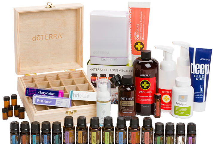 Natural Solutions - Doterra Essential Oils Kit (792x510), Png Download