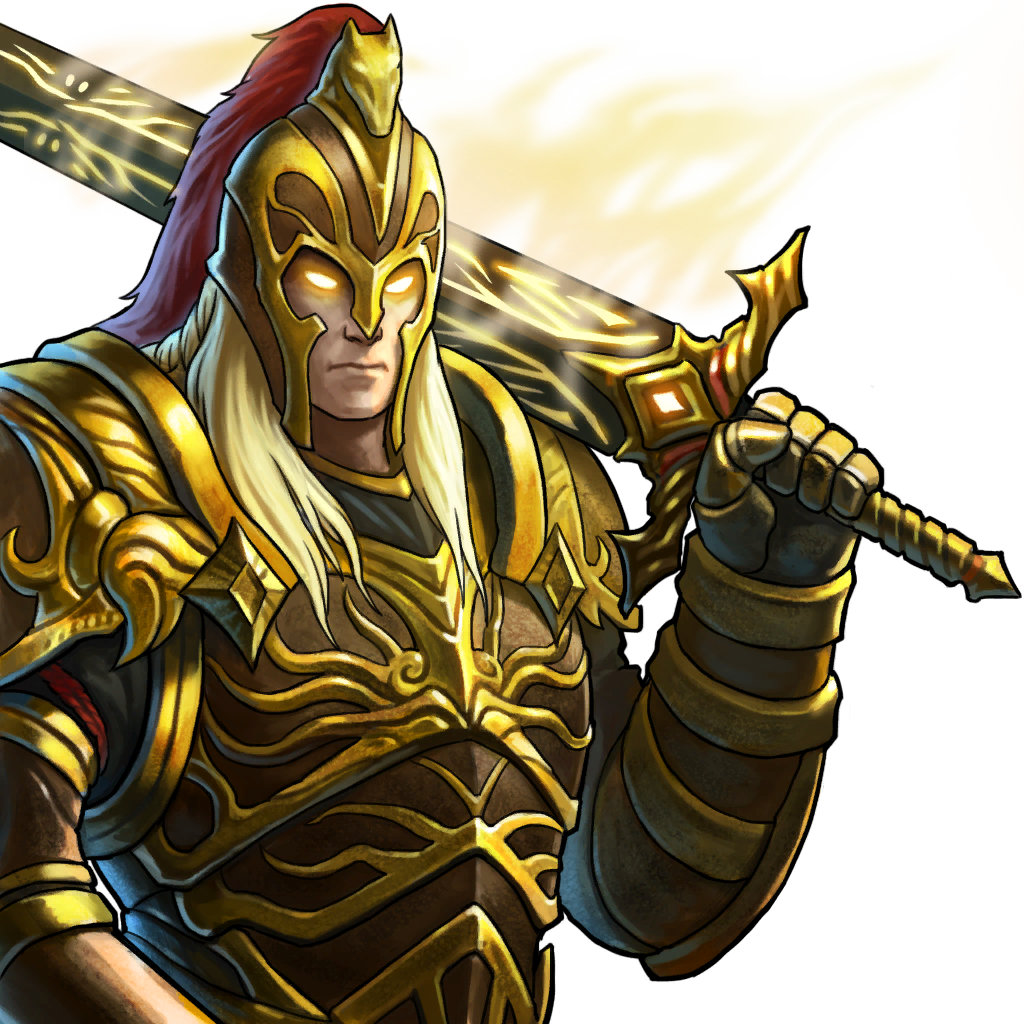 Artwork - - War Paladin (1024x1024), Png Download