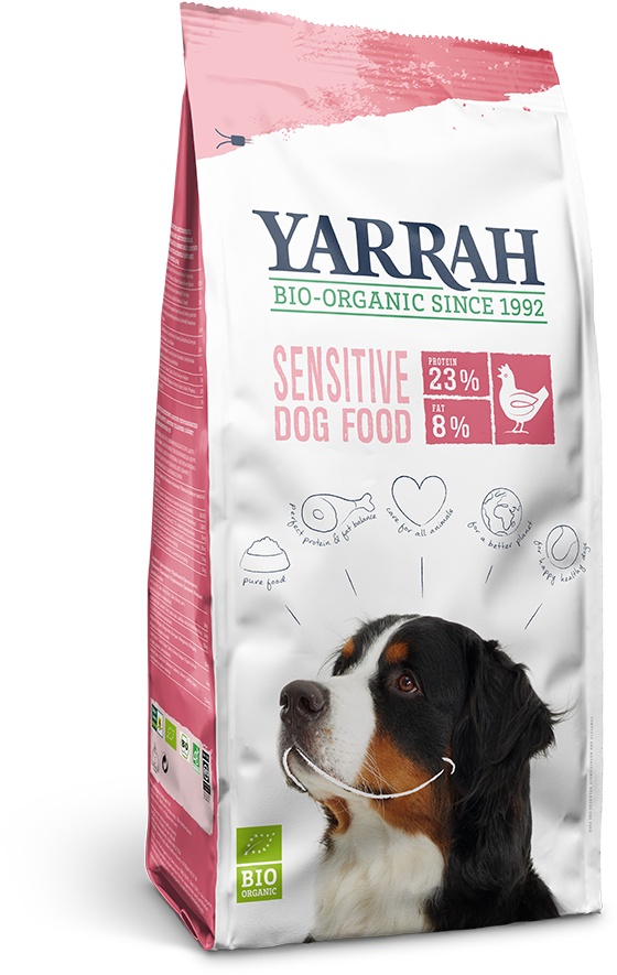 Yarrah Dog Dry Sensitive - Vehnätön Koiranruoka (756x1058), Png Download