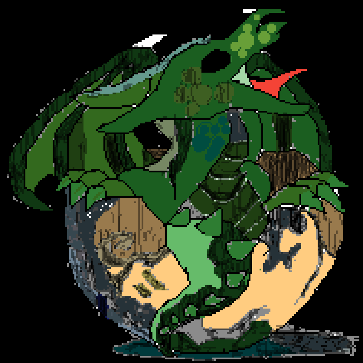 Baby Dragon - Illustration (1200x1200), Png Download