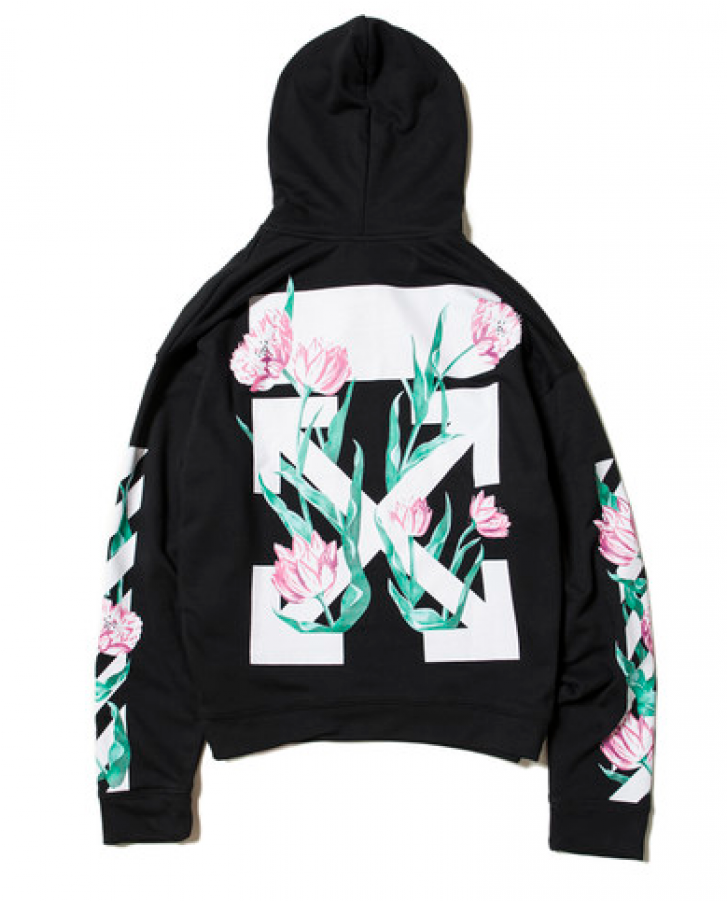 Diagonal Tulips Over Hoodie (900x900), Png Download