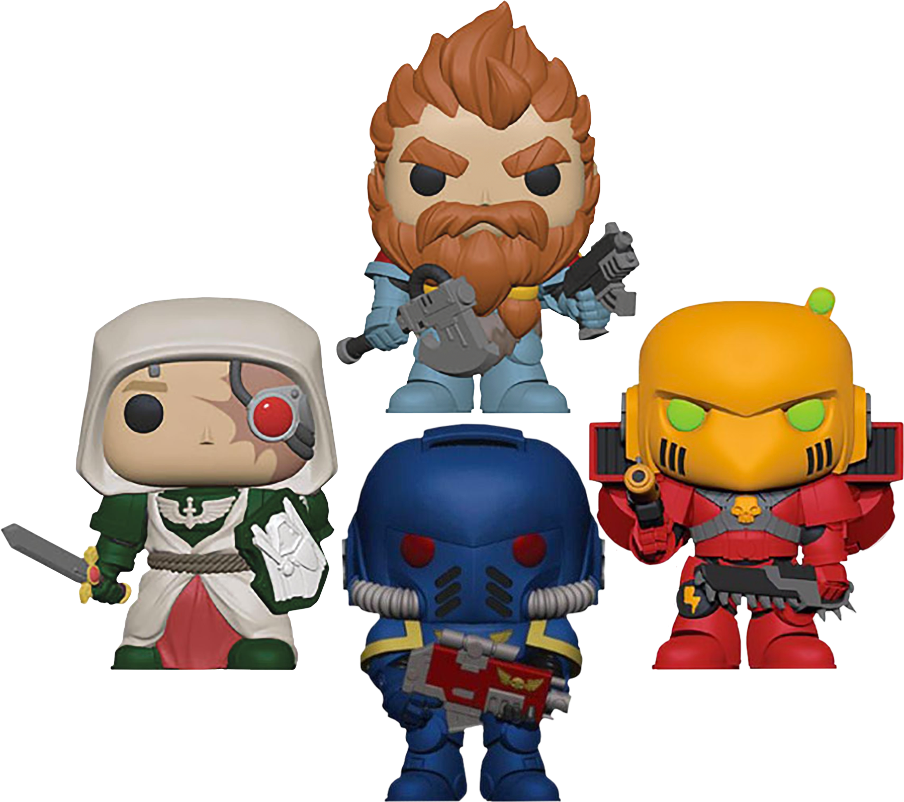 Warhammer - Warhammer 40k Funko Pop (1800x1606), Png Download