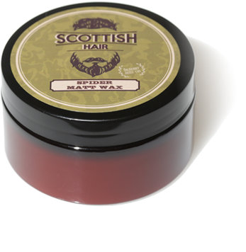 Spider Matt Wax - Scottish Hair & Beard Shampoo 500ml (870x1110), Png Download
