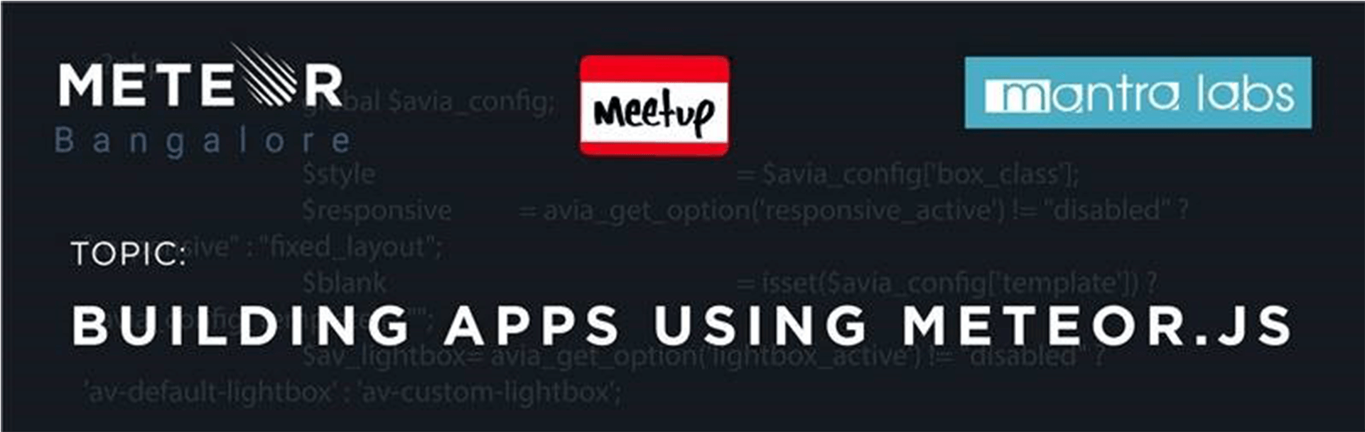 Meetup On Building Apps Using Meteor - Meetup (1920x1080), Png Download